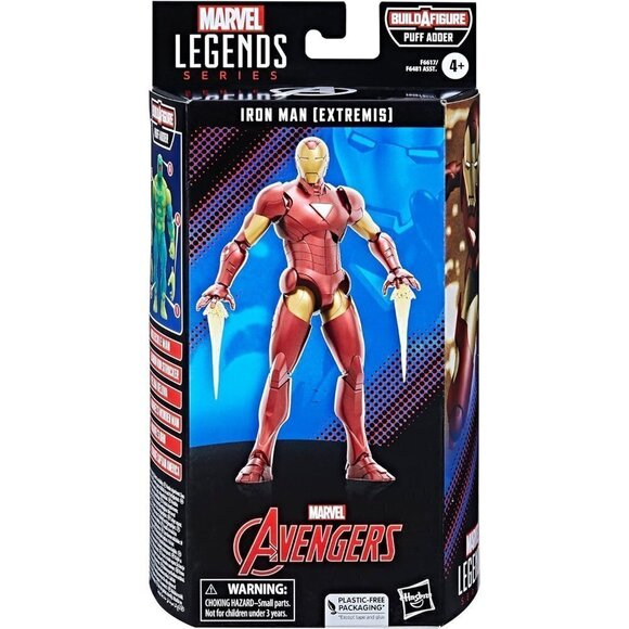6" Marvel Legends Series Iron Man Classic  Comic Collectible Action Figure - Red - Picture 2 of 4